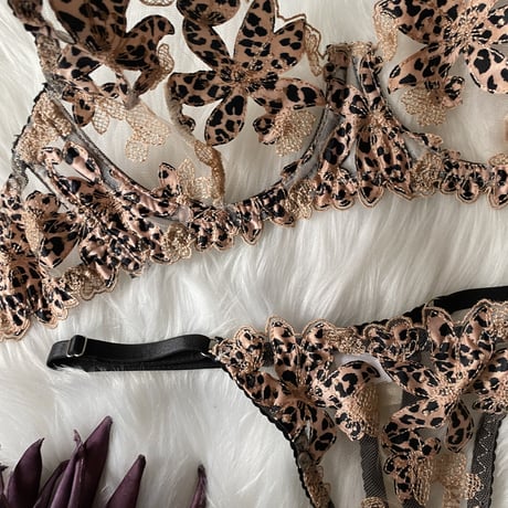 Leopard x Pink Gold【 A-0659】