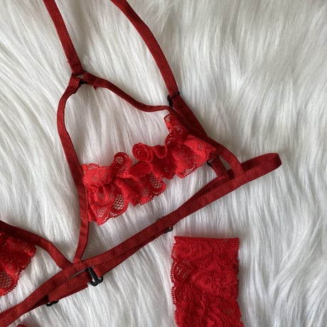 red frill【 I-0018】