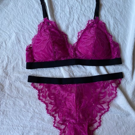 Magenta×Black　【A-0686】