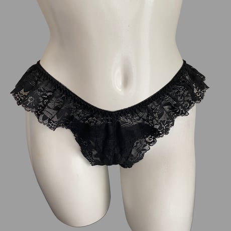 Plus Size flower lace shorts④【T-0676】