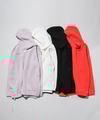 サイドスリットニットパーカ