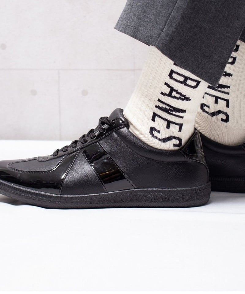 【良品】GUCCI ジャーマントレーナー　ホワイト×ブラック ジャーマントレーナー「ホワイト」「エナメルブラック」 | Re: