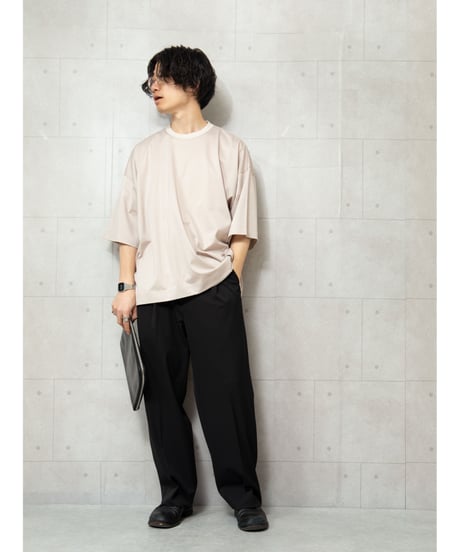 バイオシルケットリラックスTシャツ