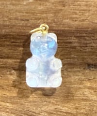 9月お渡し Hima ヒマ 22kgold グミベア ムーンストーン ペンダント