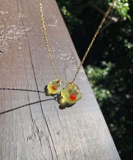 Hima ヒマ 22Kgold 限定1点 SSサイズ アヒル隊長 ペンダント