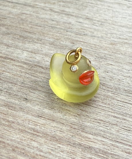 Hima ヒマ 22Kgold 限定1点 SSサイズ アヒル隊長 ペンダント