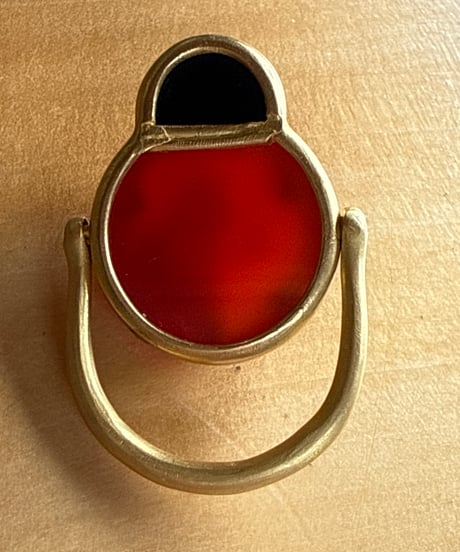 Hima ヒマ 22kgold タンザナイト♡ てんとう虫🐞リング