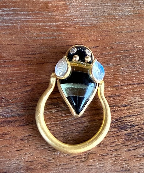 Hima ヒマ 22kgold ミツバチ ハニービー 🐝 リング
