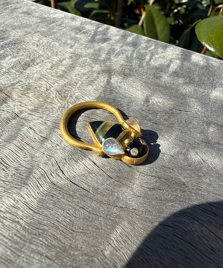 Hima ヒマ 22kgold ミツバチ ハニービー 🐝 リング