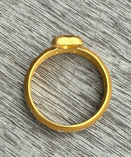 Hima ヒマ 22Kgold ダイヤモンド ハート pico pop ピコポップリング