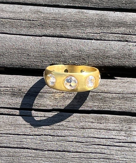 Hima ヒマ SPECIAL 22K ローズカット ダイヤモンド UFOリング