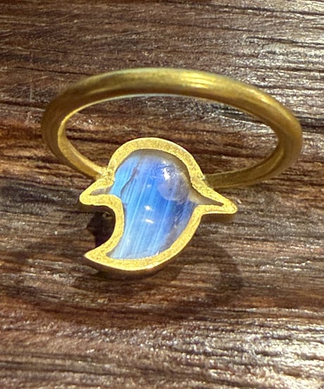 Hima ヒマ 22Kgold ハロウィン 👻ゴールドコレット リング
