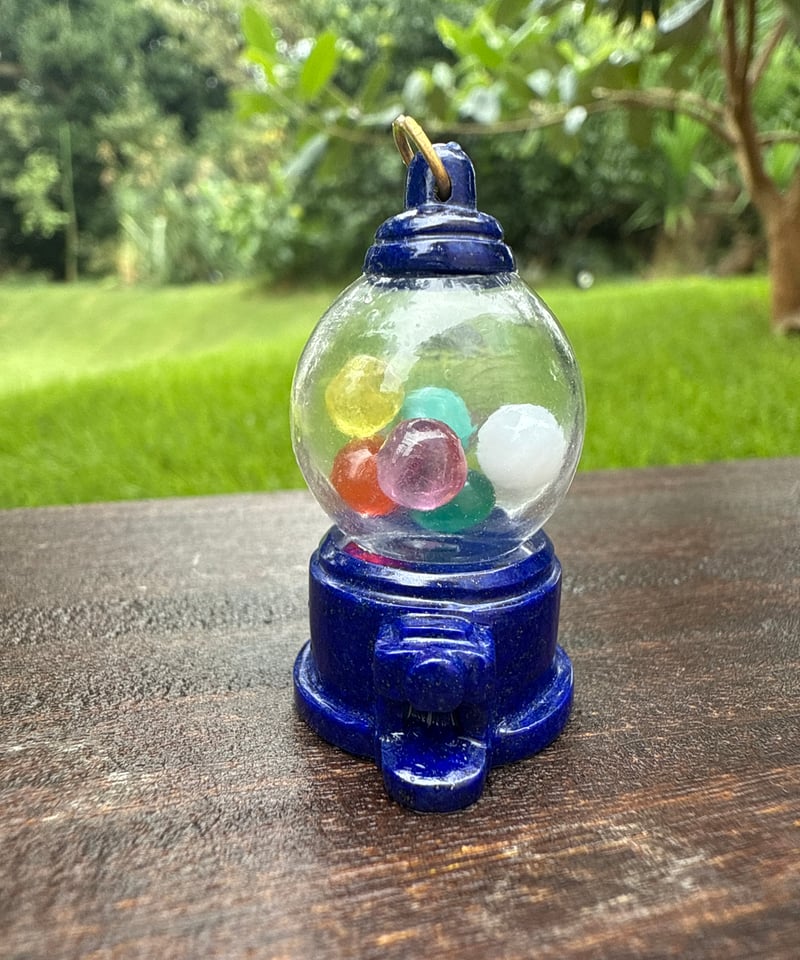 Hima ヒマ 22Kgold ガムボールマシーン ペンダント ① | hima