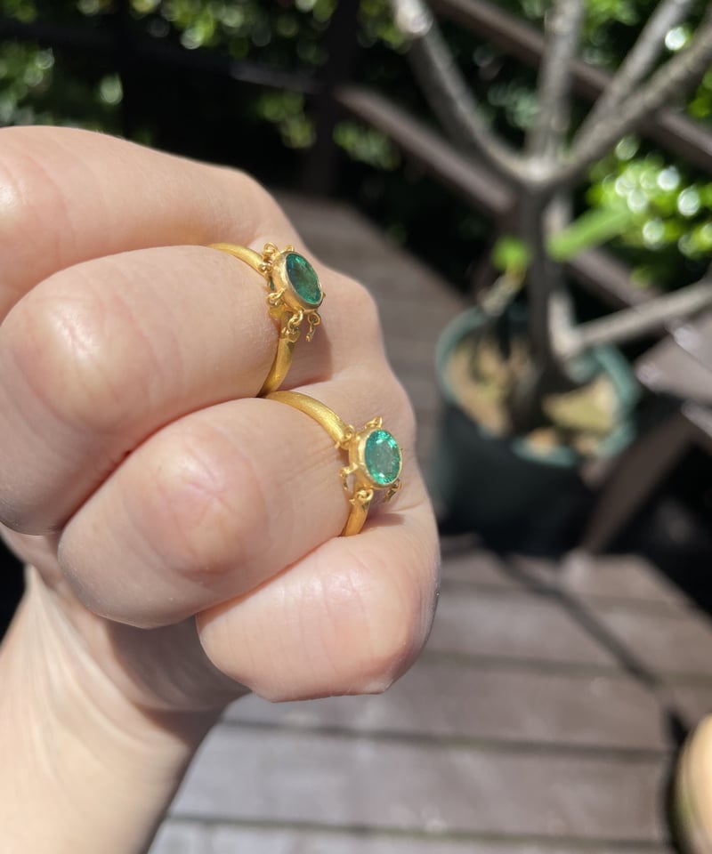 millna 生きることと死ぬことのリング エメラルド 生きることと死ぬことのリング | カワイイカルト オンライン