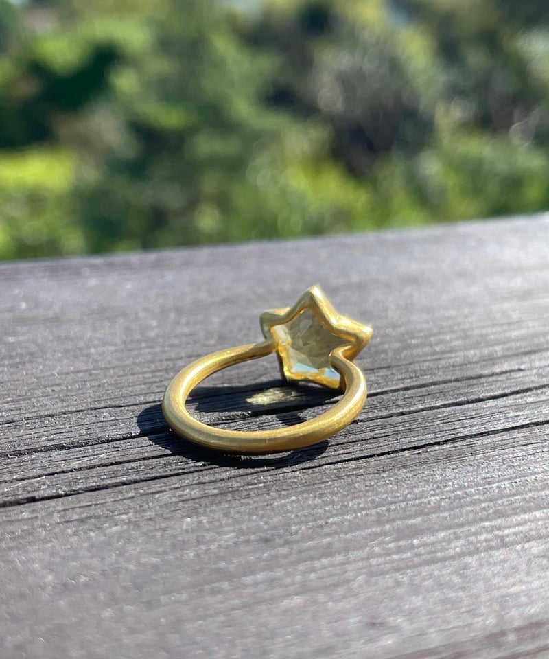 22kGOLD金リング 尽き