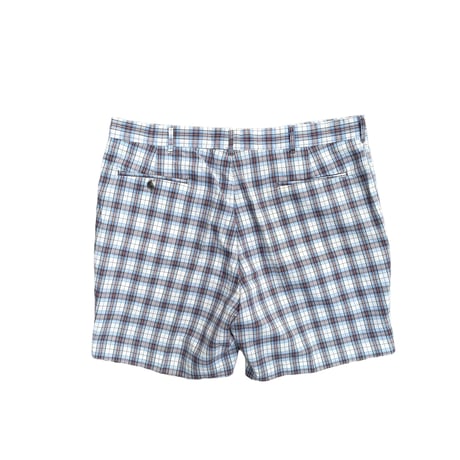 HARRIS Casual Check Shorts Size-L程 MADE IN USA90s~