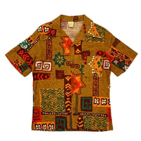 70's Sears Cotton Hawaiian Shirt size M