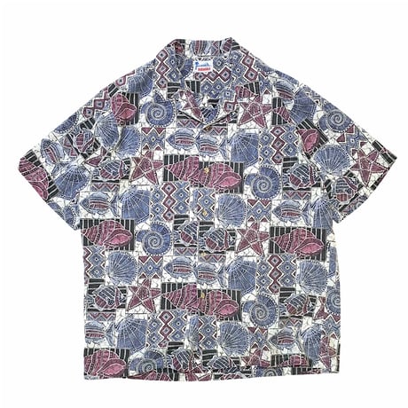 COTTON ALOHA SHIRT size L〜XL程
