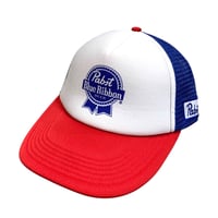 Official Pabst Blue Ribbon BEER Mesh Cap