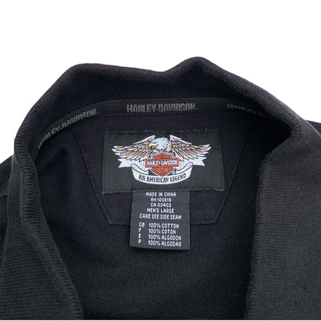 HARLEY-DAVIDSON S/S POLO SHIRT size L
