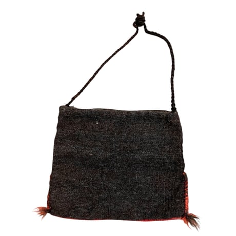 RUG FABRIC SHOULDER BAG