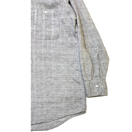 G.H.BASS&CO COTTON×LINEN×RAMIE SHIRT sizeM〜L程