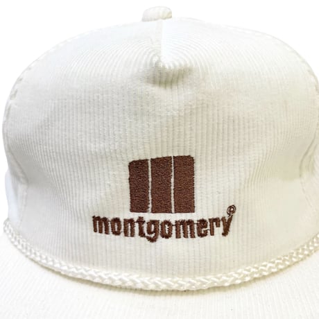 DEAD STOCK 80's MONTOGOMERY CORDUROY CAP