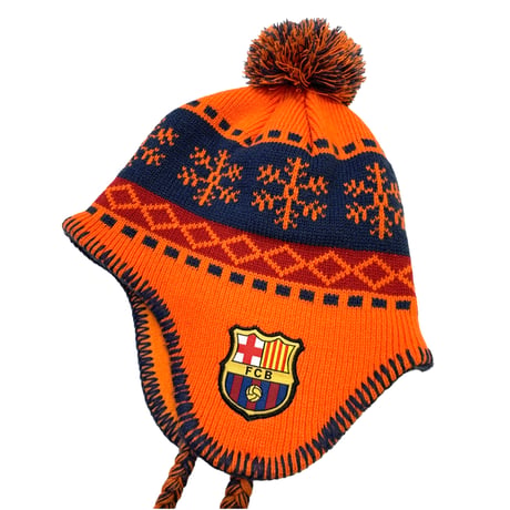 OFFICIAL FCB EAR FLAP KNITCAP