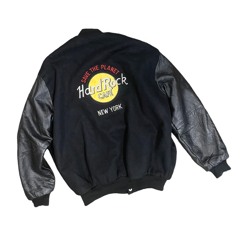 HARD ROCK CAFE NewYork Varsity Jkt Size-M MADE HARD ROCK CAFE NewYork Varsity Jkt Size-M MADE