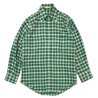 〜70's ONE POCKET CHECK SHIRT size M程