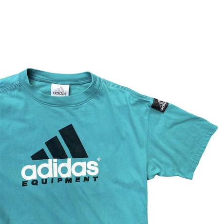 adidas  EQUIPMENT Tee size L Green 90s~