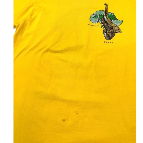 SAVE AFRICAN ELEPHANTS T-SHIRT size L〜XL程度