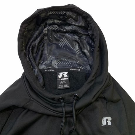 RUSSELL TECH FLEECE HOODIE size L