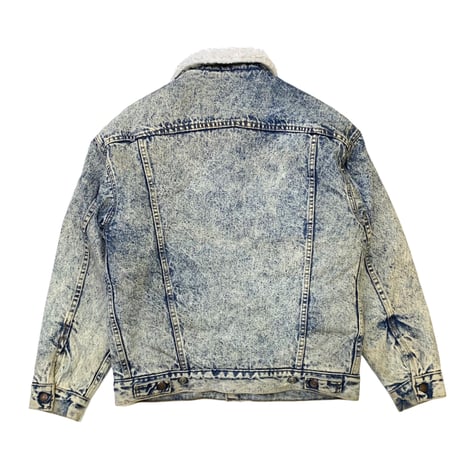 80's Levi's Denim Boa Jacket size S