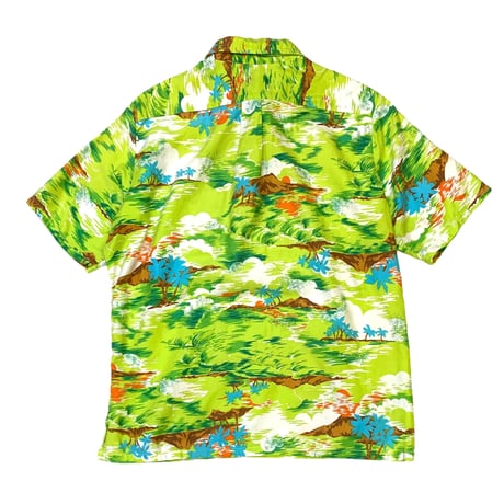 70's JC Penney Pullover Aloha Shirt size M〜L程