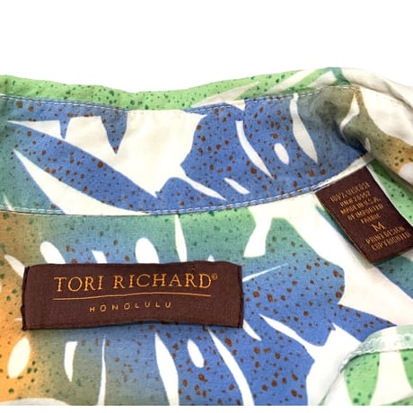 TORI RICHARD ALOHA SHIRT MADE IN USA🇺🇸 size M