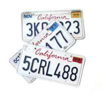California licenseplate