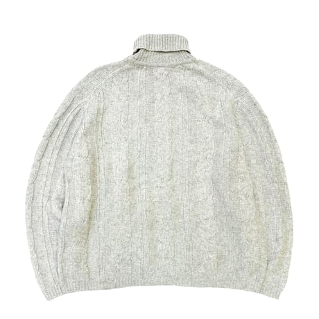 GAP TURTLE NECK CABLE KNIT size XL・MINT CONDITION
