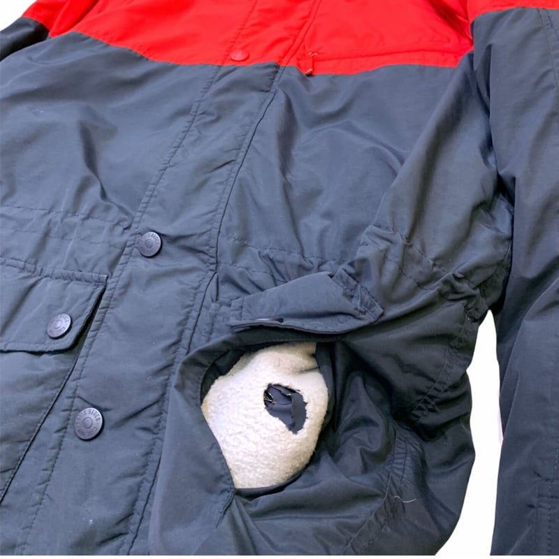 90s00sEddie Bauer 短丈ドリズラージャケット US:Medium 90s ROUNDTREE