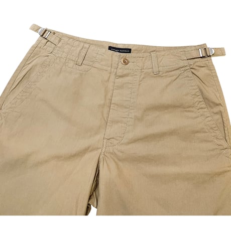 00's BANANA REPUBLIC STRIPE COTTON POPLIN SHORTS size 31inch