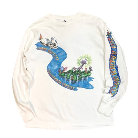 Jimmy Buffett A Beach Odyssey Tour L/S T-shirt size M