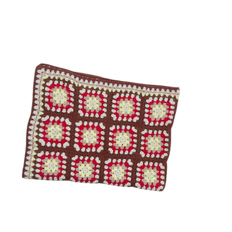 Hand Made Rug Blanket Size-約160cm×120cm