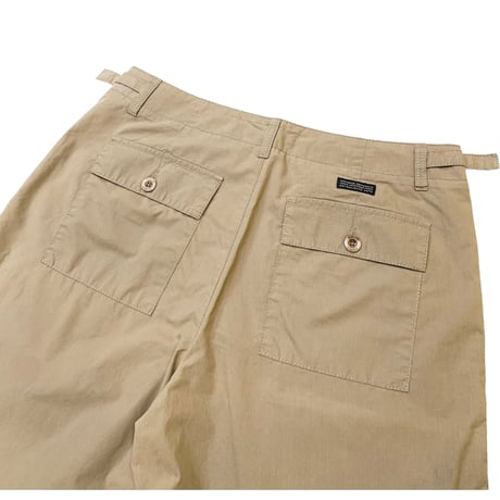 00's BANANA REPUBLIC STRIPE COTTON POPLIN SHORTS size 31inch