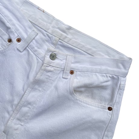 Levi’s 501 White Denim Pant’s Sizew30 L29 MADE IN USA 1984’