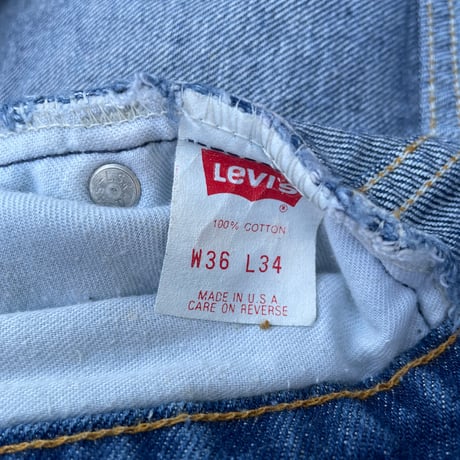 Levi’s 550 Orange Tab Size-w36 L32 MADE IN USA 90s