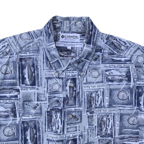 Columbia Fish B.D Shirts Size-XL