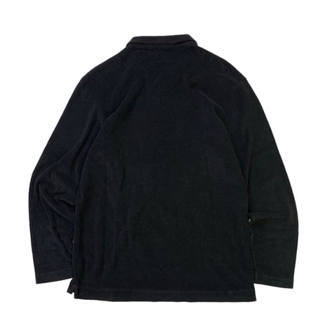 PILE L/S POLO SHIRT size L MADE IN USA