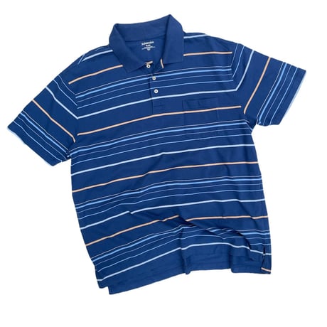 ST.JHON’S BAY STRIPED S/S POLO SHIRT Size-XL