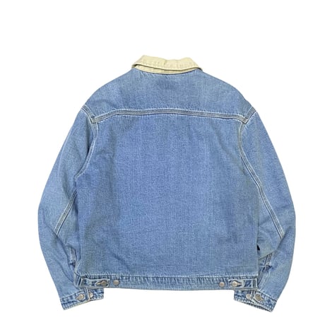 GAP BLUE JEANS  FLEECE LINER DENIM JACKET size M程