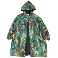 Black×Camo Reversible Cotton Coat size S-M